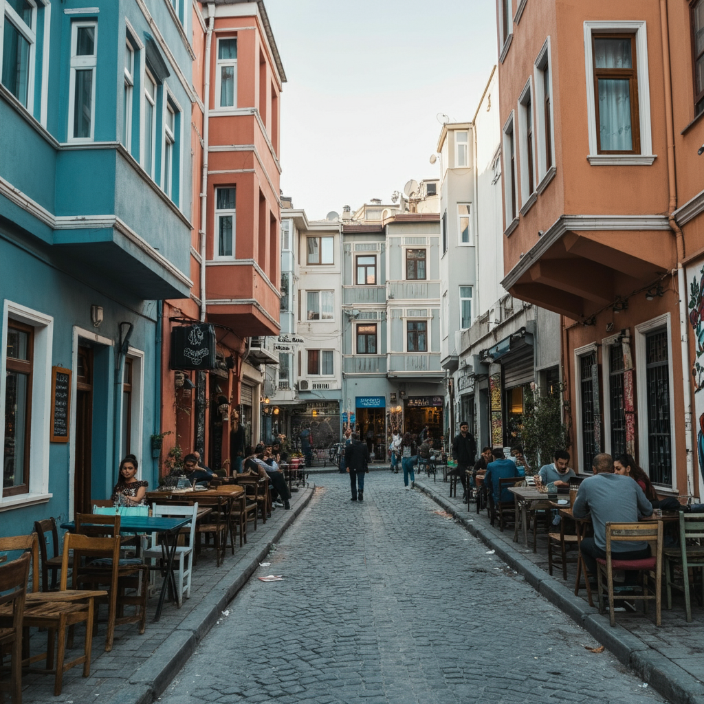 kadıköy barlar sokağı boş görüntü